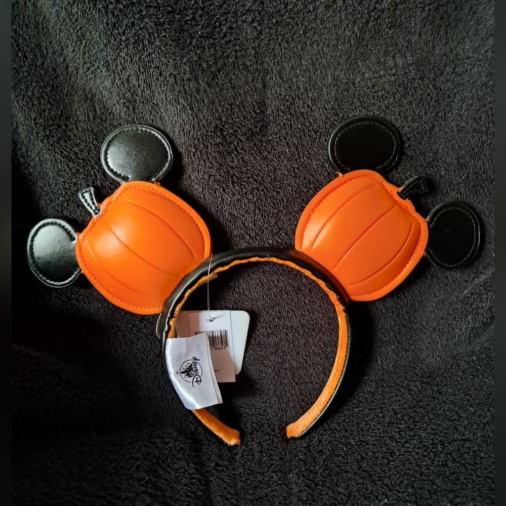 OG Pumpkin Mickey Ears - Picture 2 of 2